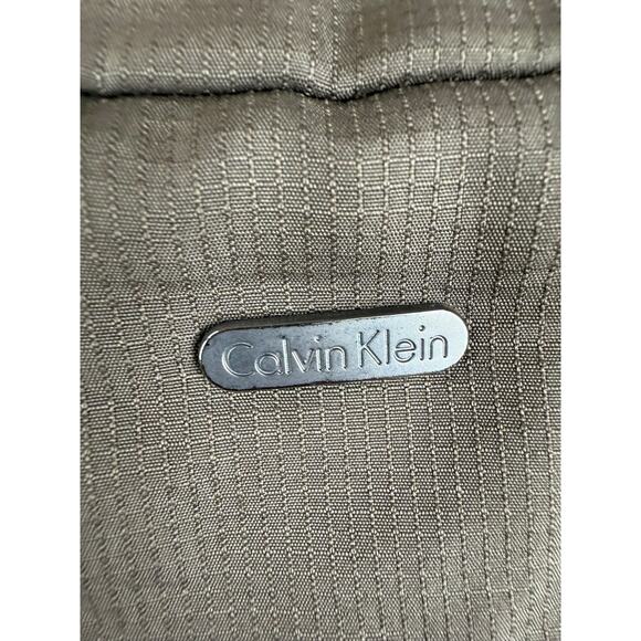 Calvin Klein Men's Size XL Olive Green Full-Zip Bomber Jacket - Picture 6 of 10